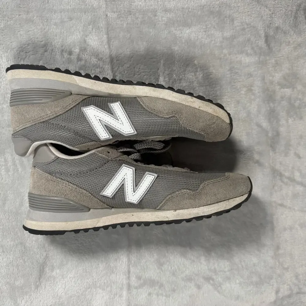 New Balance 515 Women’s Size 7 Gray Suede Mesh Lifestyle Sneakers WL515GR3